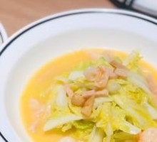 Shrimp with Baby Bok Choy