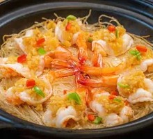 Stir-Fried Shrimp with Garlic and Vermicelli