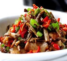 Dry Green Bean Stir-Fried with Pork
