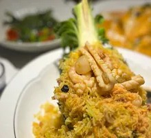 Signature Wild Rice Seafood Pineapple Casserole