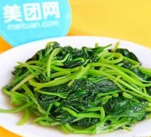 Stir-fried Sweet Potato Leaves with Garlic