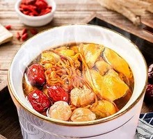 Ginseng Flower Pig Stomach Chicken Soup