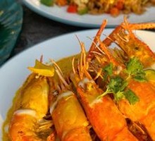 Signature Curry King Stir-Fried Luo Shi Shrimp