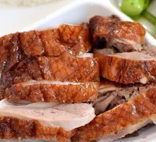 Golden Roast Duck Leg Rice