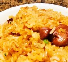 Cured Meat and Pigeon Kidney Baked Rice