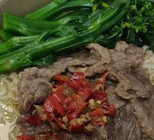 Spicy Double Pepper Beef Rice