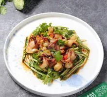 Diced Octopus Legs