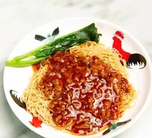 Abalone Fried Sauce Noodles