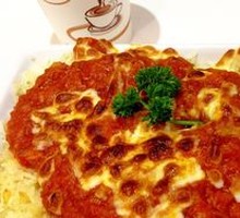 Fresh Tomato Baked Pork Rice
