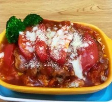 Fresh Tomato Baked Pork Chop Rice