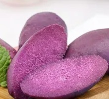 Purple Sweet Potato and Pork Floss Sandwich
