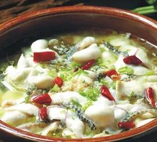 Golden Sour Cabbage Perch Rice
