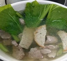 Chaozhou Mustard Greens Pork Offal Rice Soup
