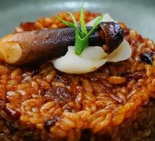 Mountain Mushroom Sauce Risotto
