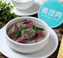Stir-fried Pig's Blood with Leeks