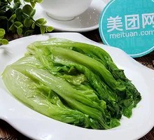 Boiled lettuce