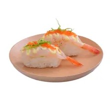Grilled Glass Shrimp Sushi
