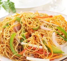 Egg and Pork Fried Noodles