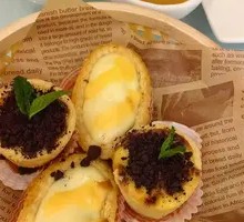 Double Flavor Custard Tart