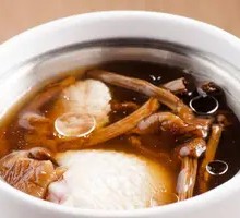 Bamboo Mushroom and Pork Bone Soup