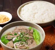 Lean Pork and Liver Soup Rice