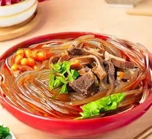 Beef Offal with Sweet Potato Noodles