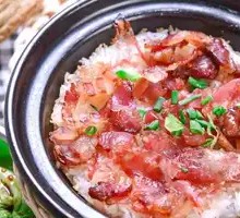 Cured Meat Clay Pot Rice