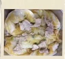 Minced Meat and Pickled Cabbage Rice Noodles