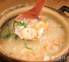 Fresh Shrimp and Oyster Rice Porridge