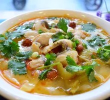 Sour Cabbage Fish with Rice