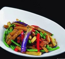 Eggplant and Green Beans