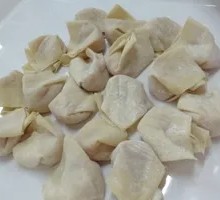 Corn and Pork Wonton