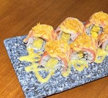 Mango Crab Roll with Bursting Juice