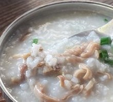 Salted Pork and Pig's Trotter Rice Porridge