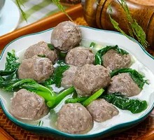 Beef Tendon Meatball Noodle Soup