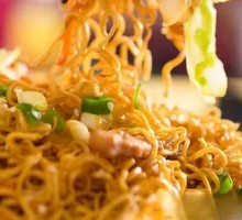 Stir-Fried Noodles with Meat Slices