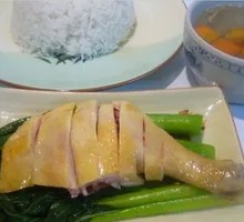 Salted Goose Leg Rice