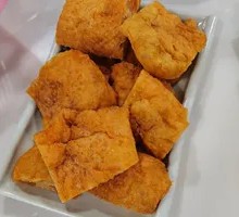 Tofu and Wheat Gluten Skewers