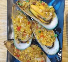 Grilled Mussels
