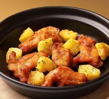 Pineapple Roasted Chicken Ribs