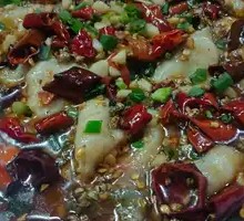 Sichuan-Style Boneless Fish in Boiling Sauce