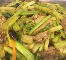 Stir-fried Pig Liver with Celery