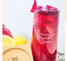 Dragon Fruit Lemon Tea