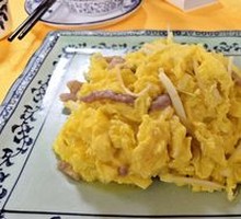 Stir-fried Pork and Egg with Leek
