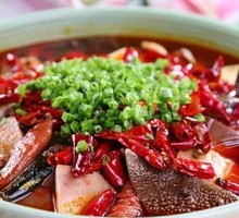 Sichuan Spicy Blood Duck Soup