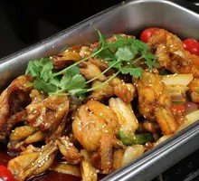 Spicy Grilled Frog for Two