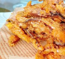 Salted Egg Yolk Squid Rings