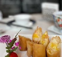 Wasabi Mango Shrimp Spring Rolls