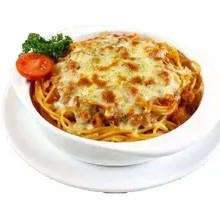 Meat Sauce Baked Pasta