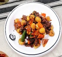 Fresh Mushroom and Meat Rice Casserole